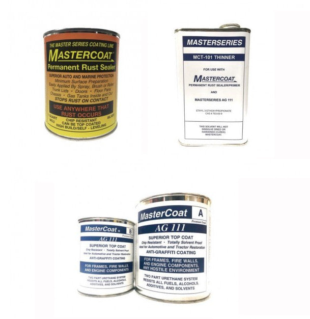 Mastercoat® Rust Sealer & AG111™ ESSENTIAL Chassis Paint Kit