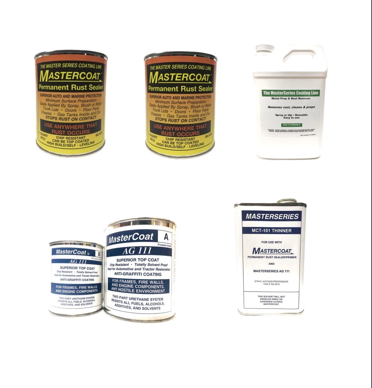 Mastercoat® Ultimate Permanent Rust Sealer SILVER - Mastercoat® & The  Master Series Coating Line - No More Rust™